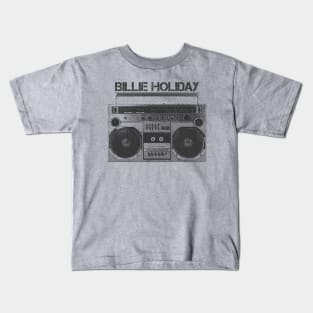 Billie Holiday / Hip Hop Tape Kids T-Shirt